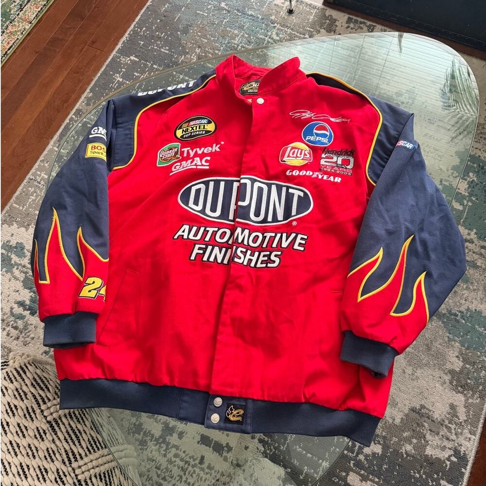 Chase Authentics Vintage Jeff Gordon Dupont Racing Jacket